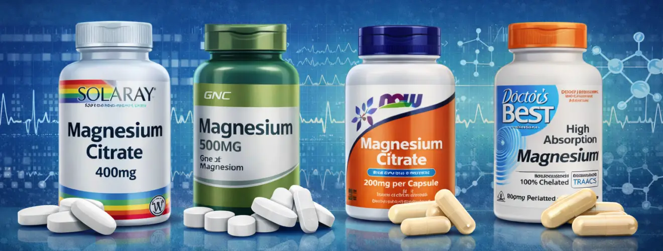 Image of magnesium bottles